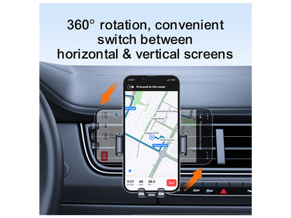 Support Auto Joyroom JR-ZS283 Vent, 4.7 pouces - 6.7 pouces, Noir