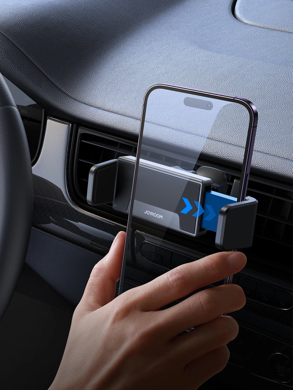 Support Auto Joyroom JR-ZS377, 4.5 pouces - 6.7 pouces, Noir