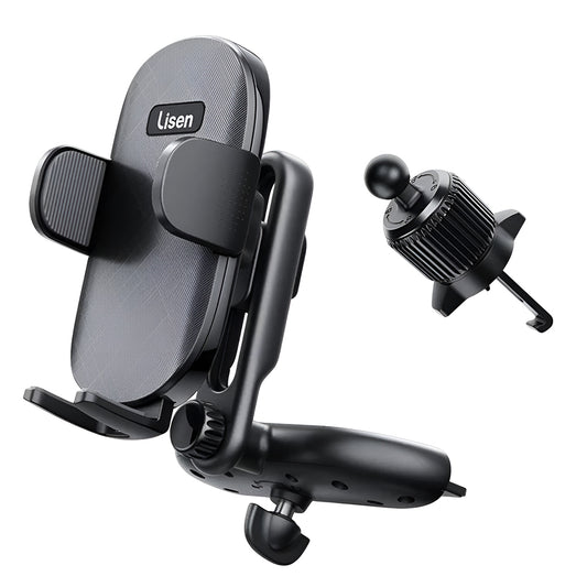 Autohalterung Lisen 2in1, 4.7inch - 7.2inch, Schwarz YL0222040016