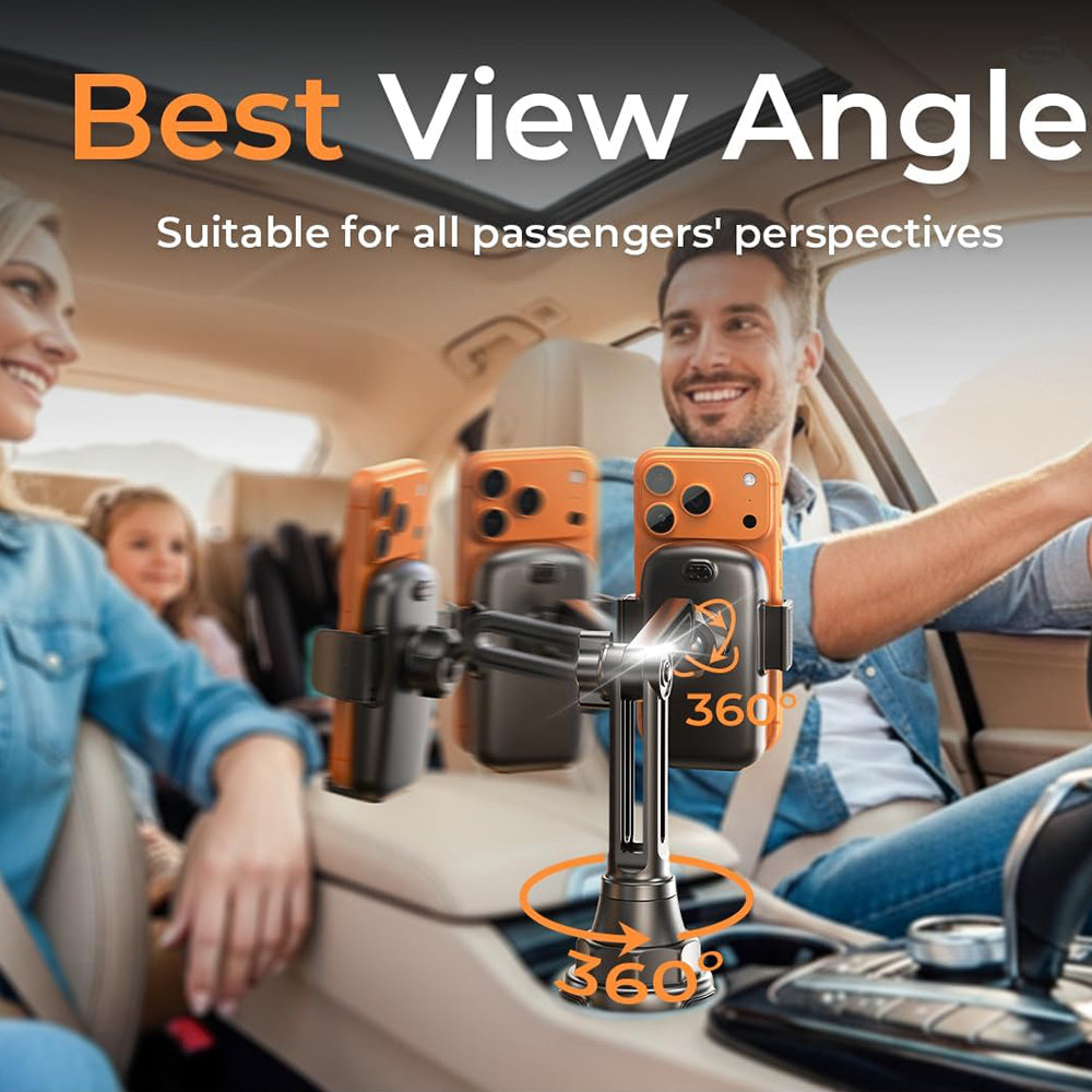 Support Auto Lisen pour Téléphone / Tablette, 4.5inch - 12.9inch, Noir YL0223070048