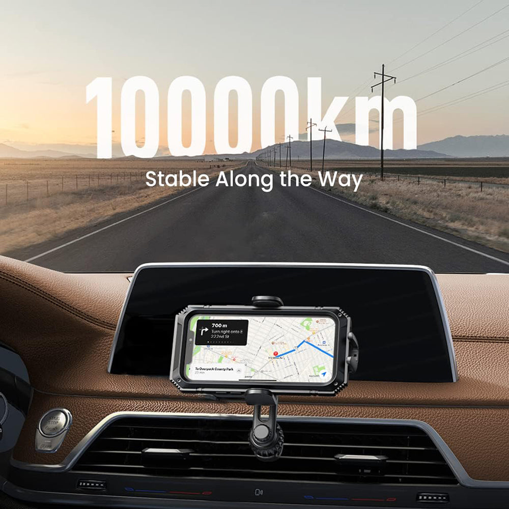 Autohouder Lisen, 4.7inch - 7.2inch, Zwart YL0222060011