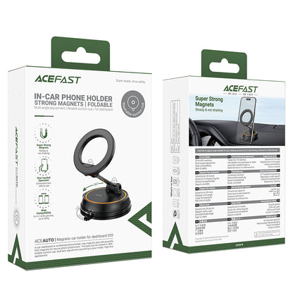 Magnetische Autohouder Acefast D55, Universeel, Zwart