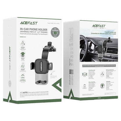 Support Auto Acefast D26, Universel, Noir