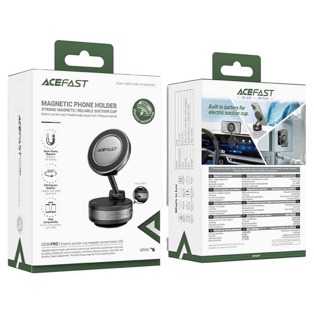 Magnetische Autohalterung Acefast E30, Universal, Grau