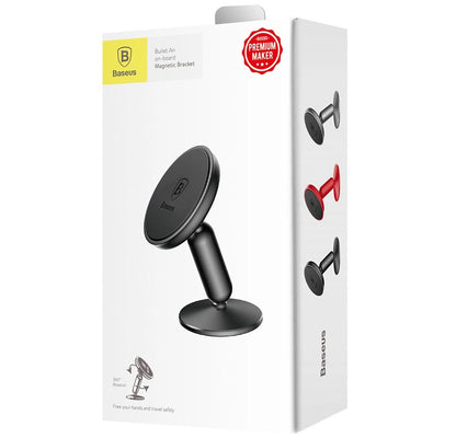 Support Auto Magnétique Baseus, Universel, Noir SUYZD-01