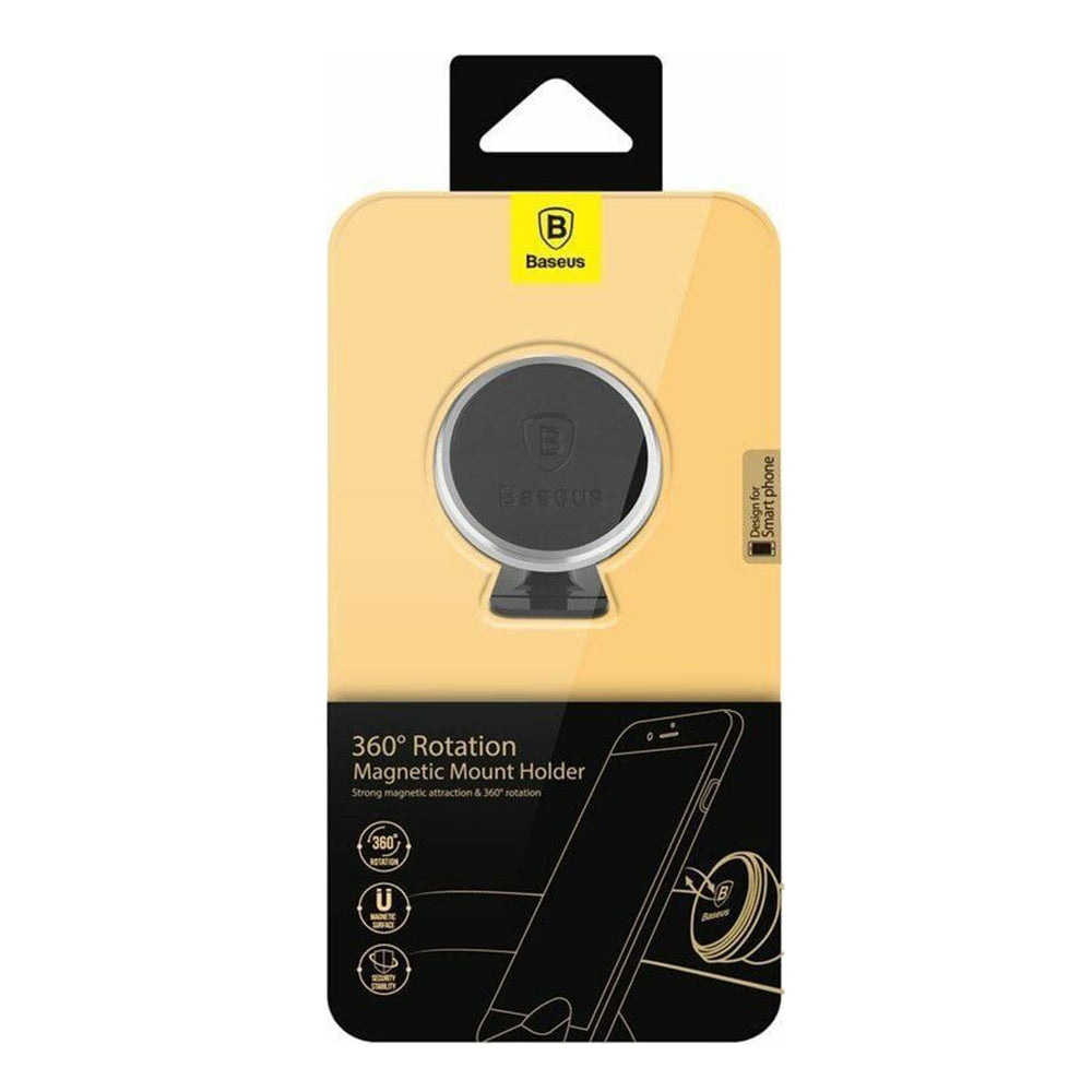 Support Auto Magnétique Baseus 360, Universel, Noir SUCX140012