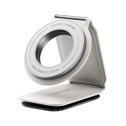 Support Auto Magnétique Baseus PrimeTrip C02, Universel, Blanc C40169002213-00