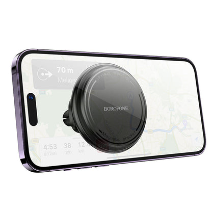 Magnetische Autohouder Borofone BH135 Parker, Universeel, Zwart