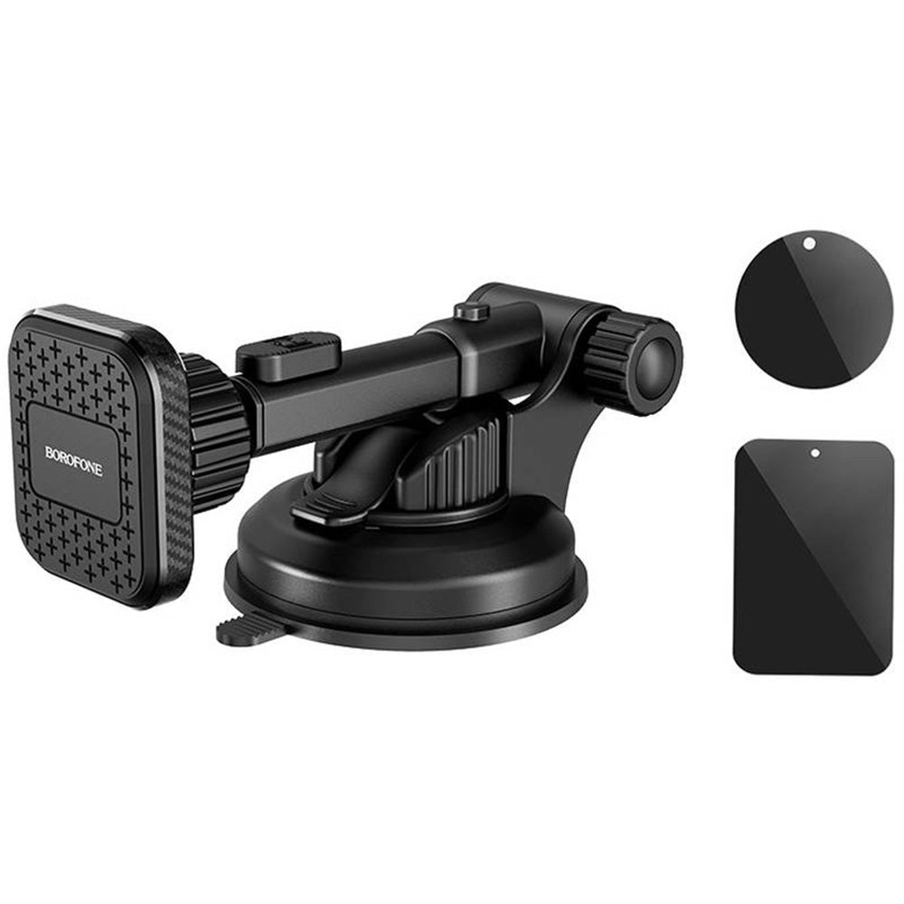 Support Auto Magnétique Borofone BH21 Vanda, Universel, Noir