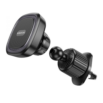 Magnetische Autohalterung Borofone BH96 Ice, Universal, Schwarz Grau