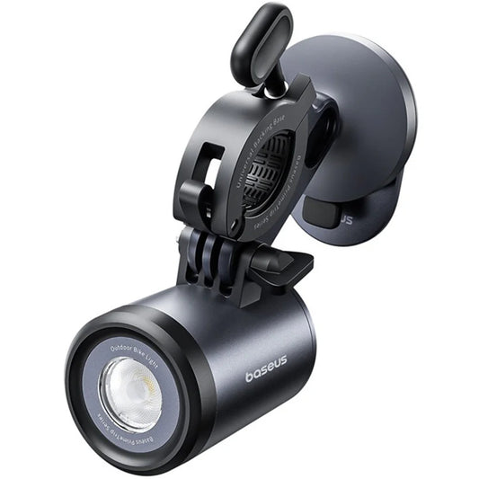 Fahrradhalter mit Taschenlampe Baseus PrimeTrip, Universal, Schwarz C12569000121-00