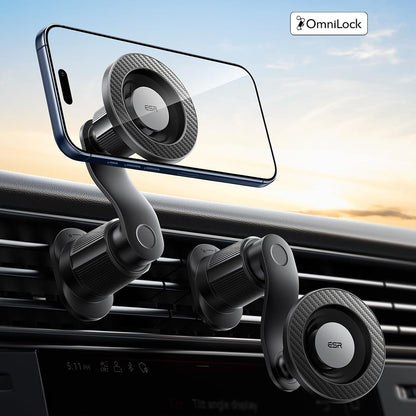 Magnetische Autohouder ESR OmniLock Vent, Universeel, Zwart