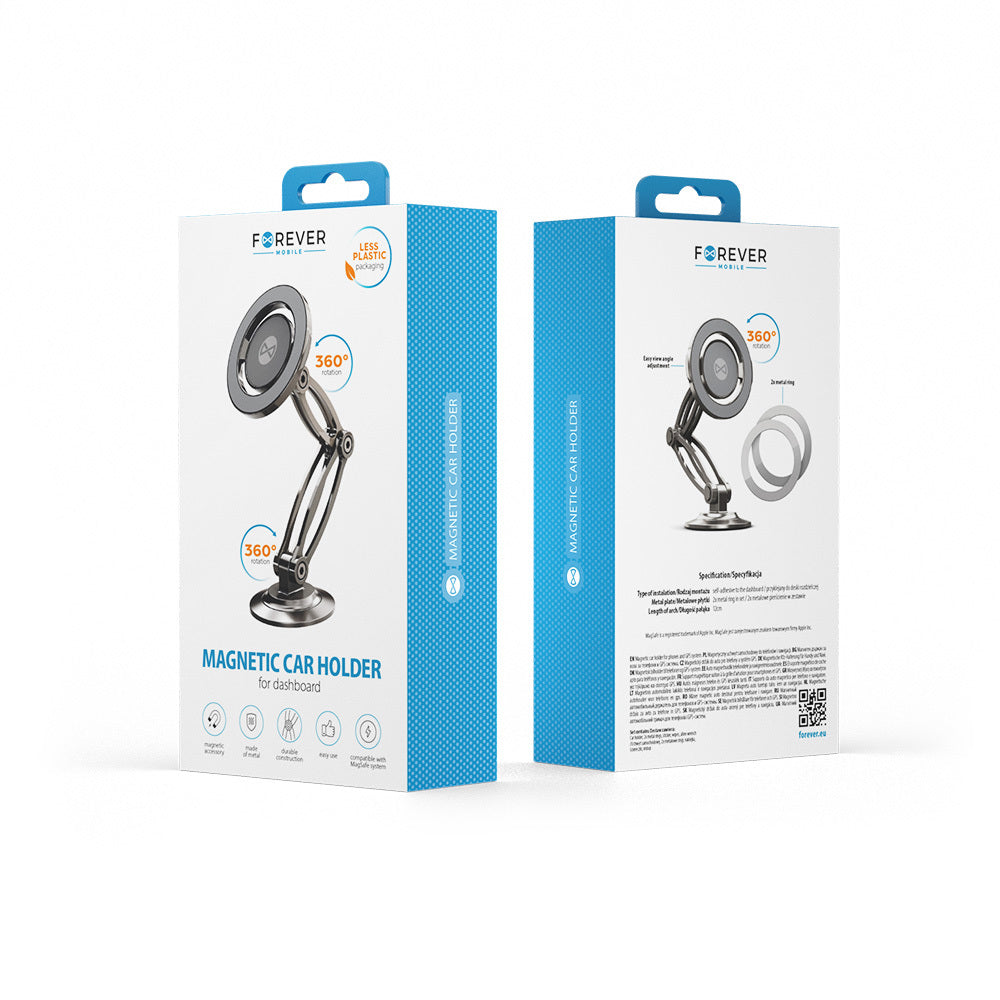 Magnetische Auto Houder Forever MH-290, Universeel, Zilver