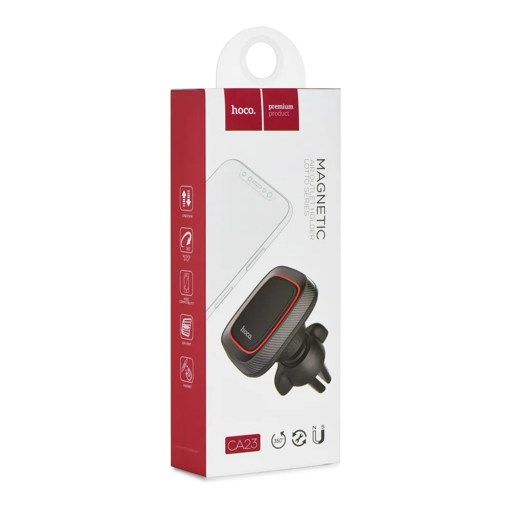 Magnetische Autohouder HOCO CA23, Universeel, Zwart