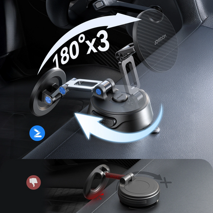 Magnetische Auto-Halterung Joyroom JR-ZS51, Universal, Schwarz