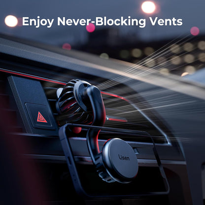 Support Auto Magnétique Lisen, Universel, Noir YL0222060002