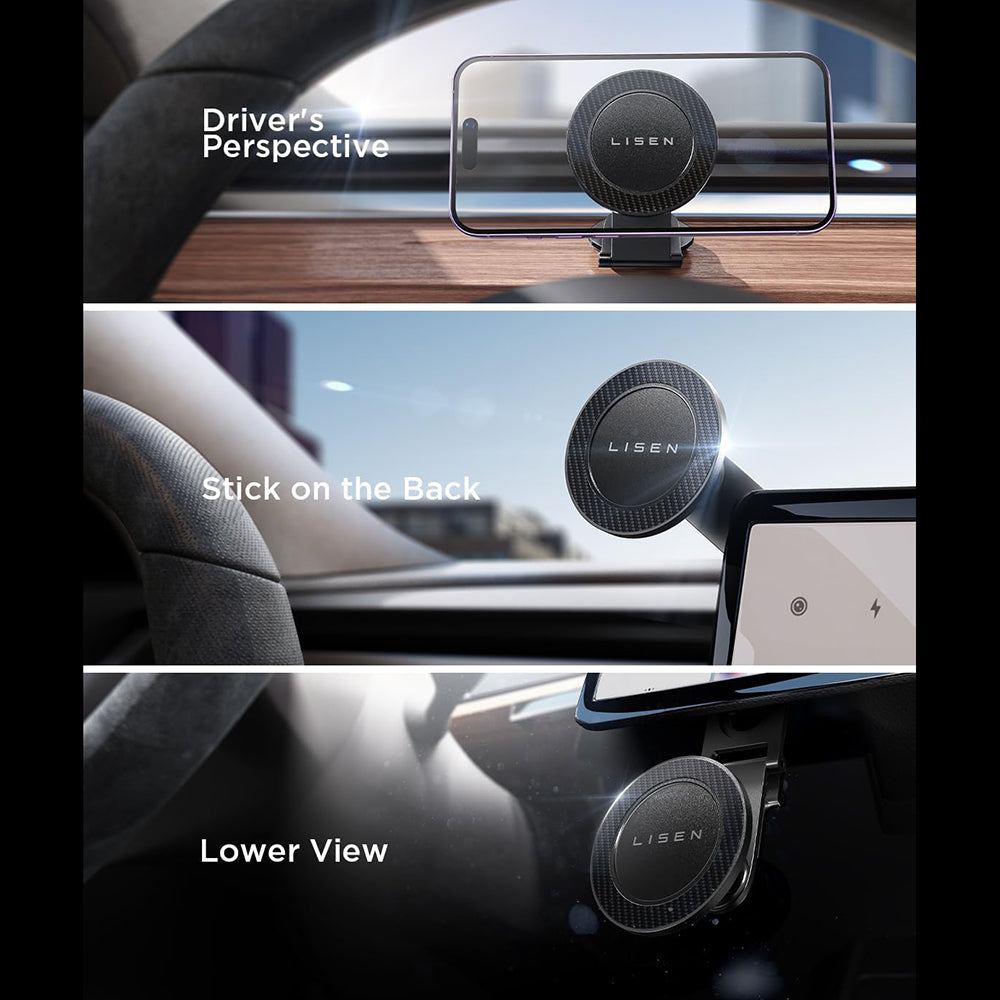 Magnetische Autohouder Lisen, Universeel, Zwart YL0223050002