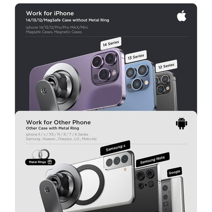 Magnetische Autohouder Lisen, Universeel, Zwart YL0223050002