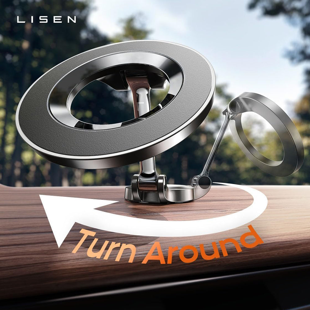 Support Auto Magnétique Lisen, Universel, Noir YL0223080002