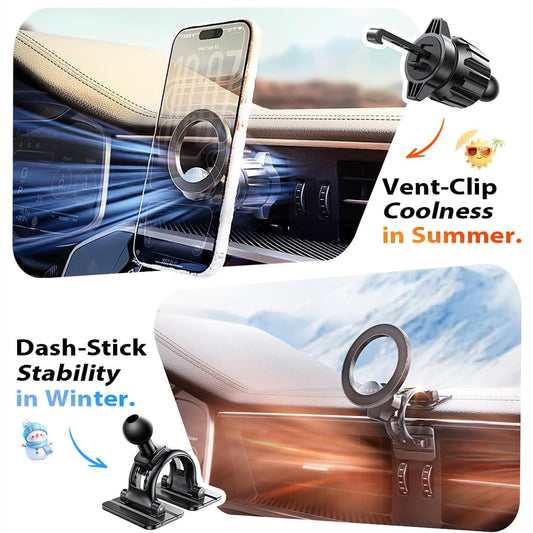 Magnetische Autohalterung Lisen, Universal, Schwarz YL0223110033