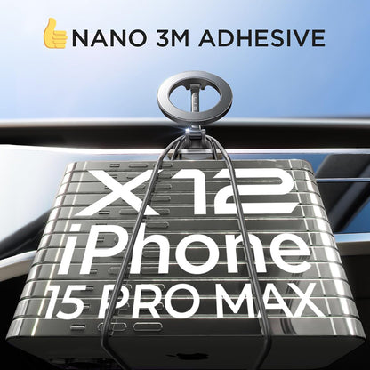 Magnetische Autohalterung Lisen, Universal, Schwarz YL0224010003