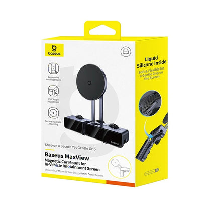 Baseus MaxView MagSafe Magnetic Car Holder, Black C40180701813-00