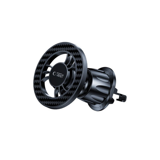 Support Auto Magnétique Tech-Protect N56 Carbon Vent, Universel, Noir