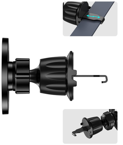 Magnetische Auto-Halterung Tech-Protect N56 2in1 II, Universal, Schwarz