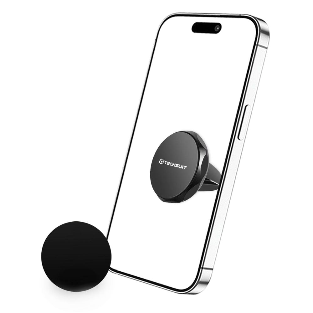 Magnetische Autohalterung Techsuit S9, Universal, Silber