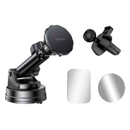 Magnetische Autohouder Yesido C160, Universeel, Zwart