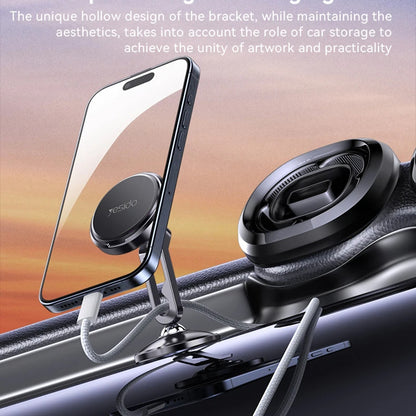 Magnetische Autohouder Yesido C210, Universeel, Zwart