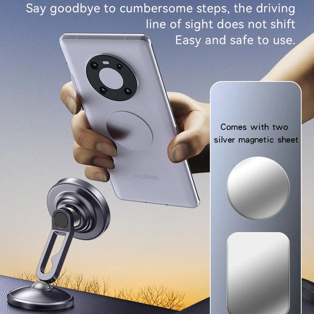 Magnetische Autohouder Yesido C210, Universeel, Zwart