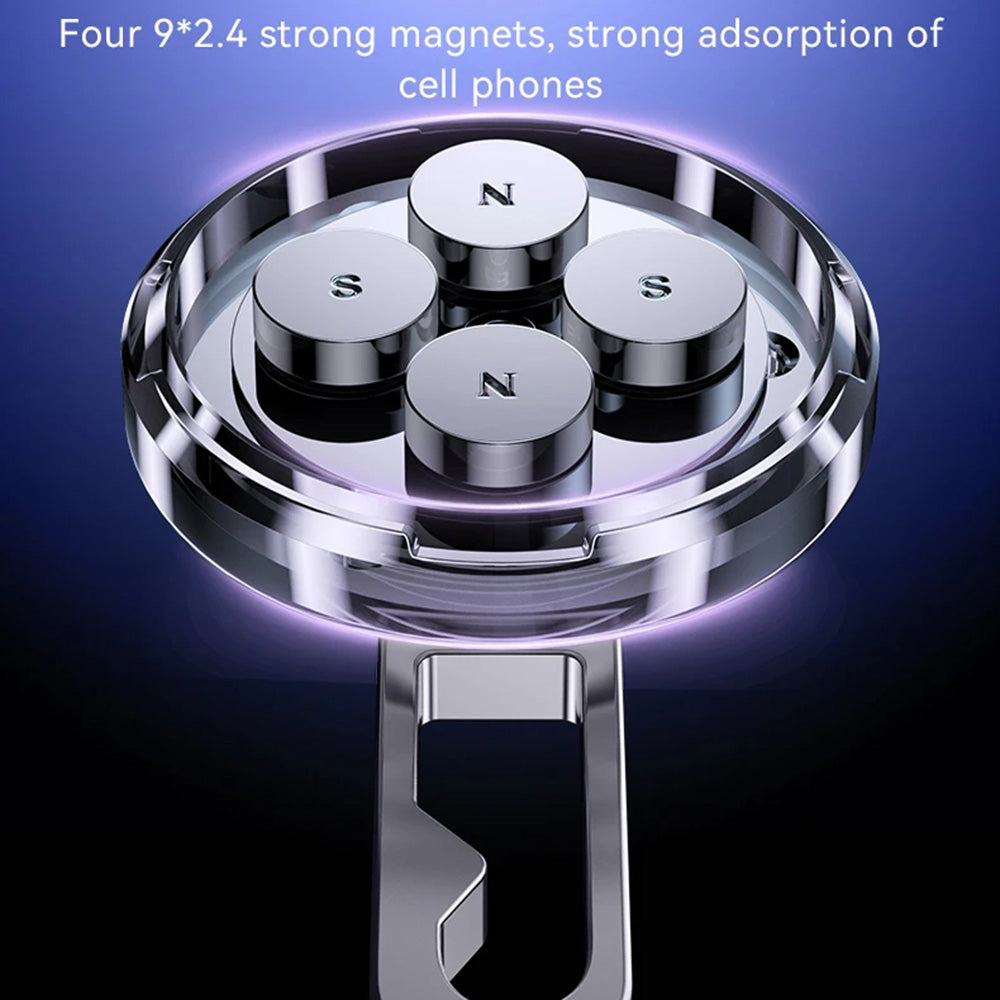 Magnetische Autohouder Yesido C210, Universeel, Zwart