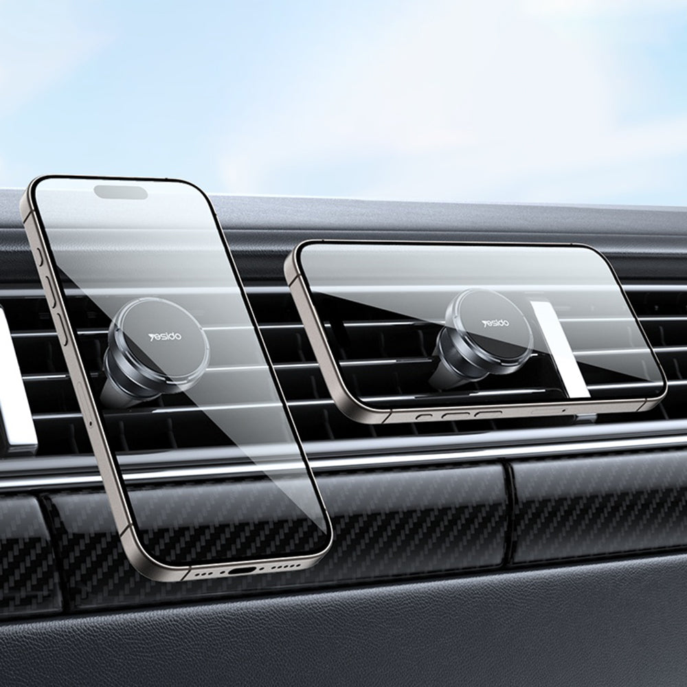 Magnetische Autohalterung Yesido C214, Universal, Schwarz