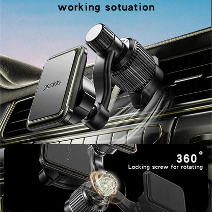 Magnetische Autohouder Yesido C244, Universeel, Zwart