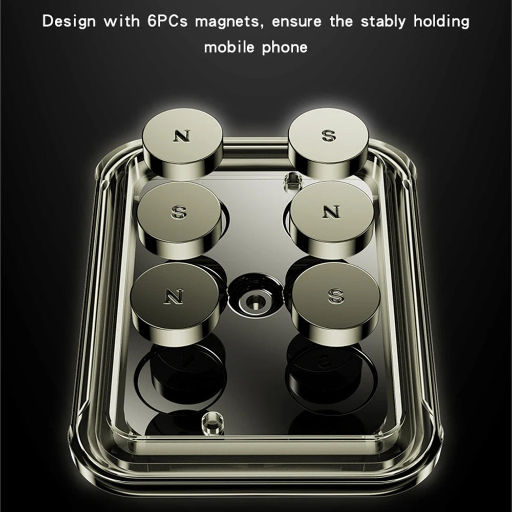 Magnetische Autohouder Yesido C244, Universeel, Zwart