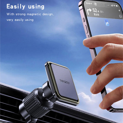 Magnetische Autohouder Yesido C245, Universeel, Zwart