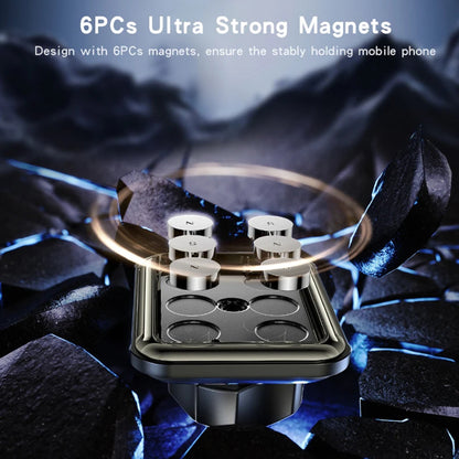 Magnetische Autohouder Yesido C246, Universeel, Zwart