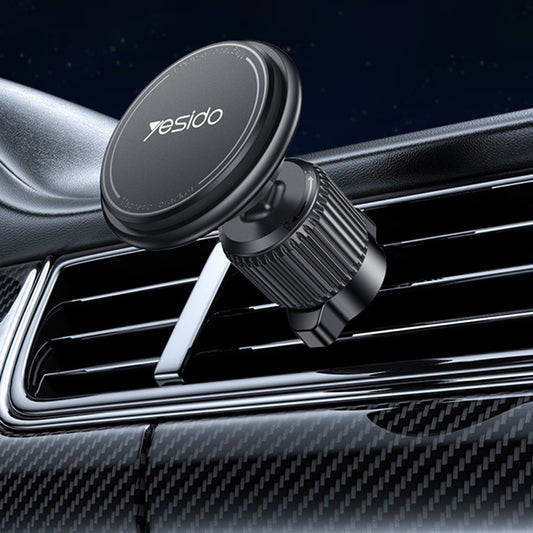 Support Auto Magnétique Yesido C252, Universel, Noir