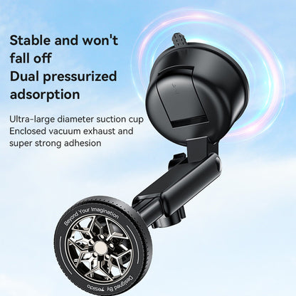 Magnetische Autohouder Yesido C266, Universeel, Zwart