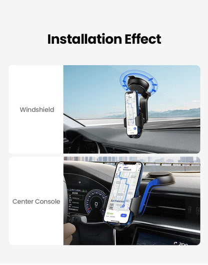 Support Auto UGREEN LP405, Universel, Noir