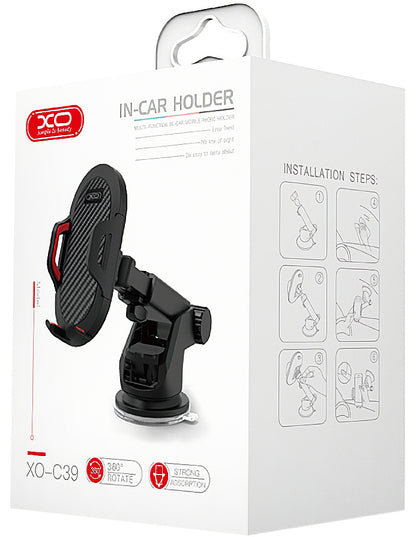 Support de voiture XO Design C39, universel, noir