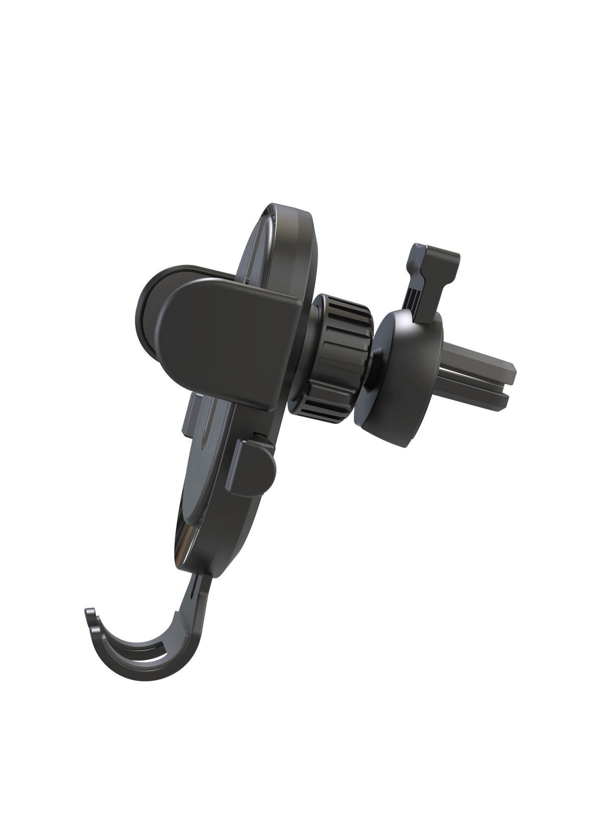 Support Auto XO Design C60 2en1, 4 pouces - 6 pouces, Noir