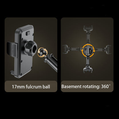 Autohalterung Yesido C173, 4,7 Zoll - 7,2 Zoll, Schwarz