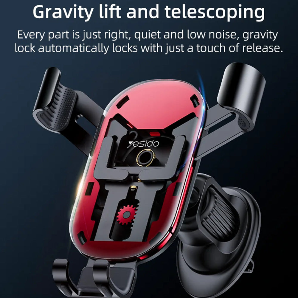 Autohalterung Yesido C243, Universal, Schwarz