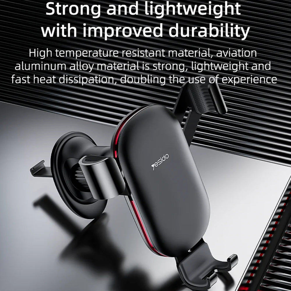 Autohalterung Yesido C243, Universal, Schwarz