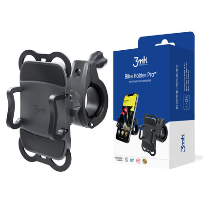 Support Vélo 3MK Holder Pro, Universel, Noir