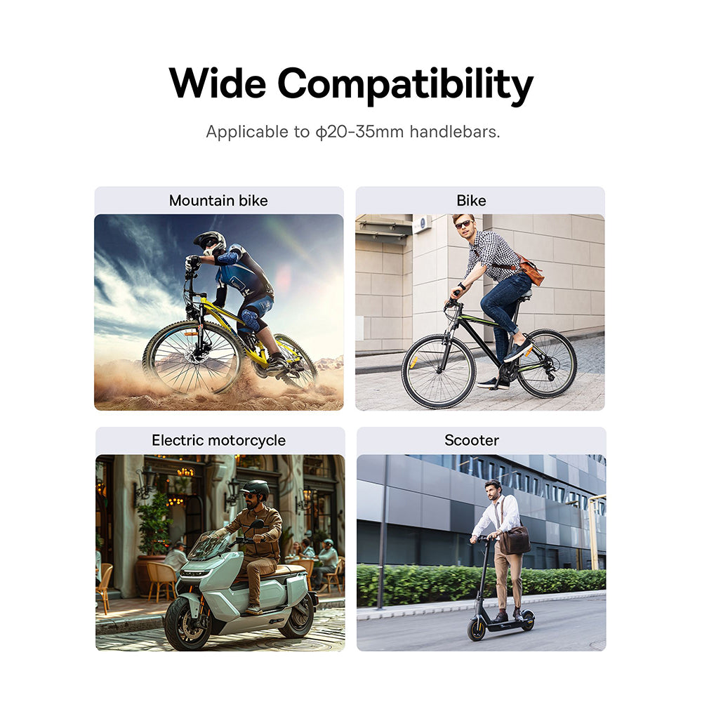 Baseus PrimeTrip Universele Fietssteun, Zwart, Opnieuw verzegeld C40569000121-00