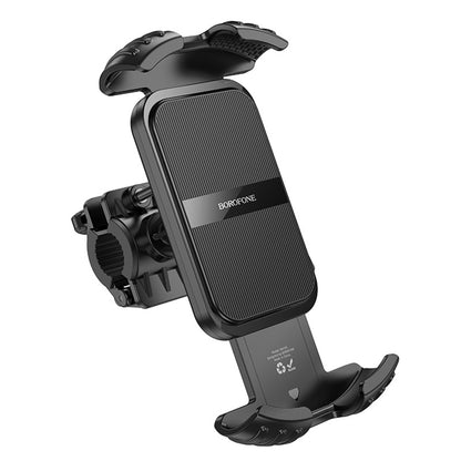 Fahrradhalterung Borofone BH105 Basalt, 4,7 Zoll - 7 Zoll, Schwarz