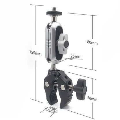 Fietssteun Sportcamera Techsuit JX-006 voor GoPro, Zwart